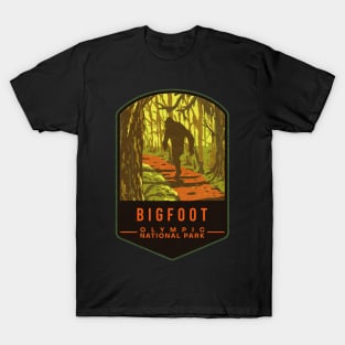 Bigfoot Olympic National Park T-Shirt